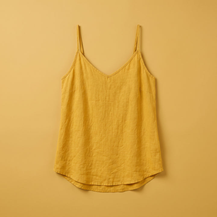 Natalie Brooks Linen Cami Top