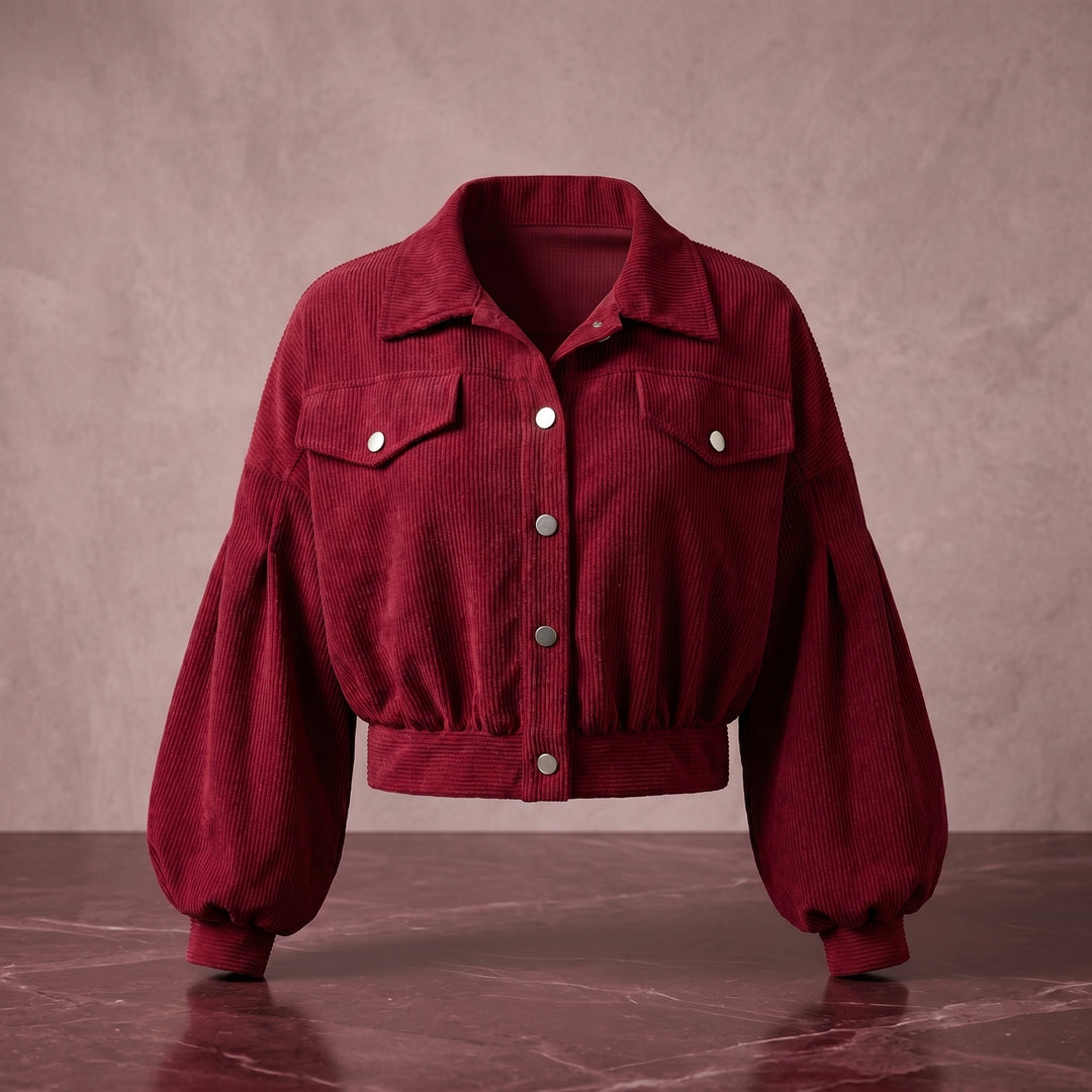 Ashbourne Cropped Corduroy Jacket