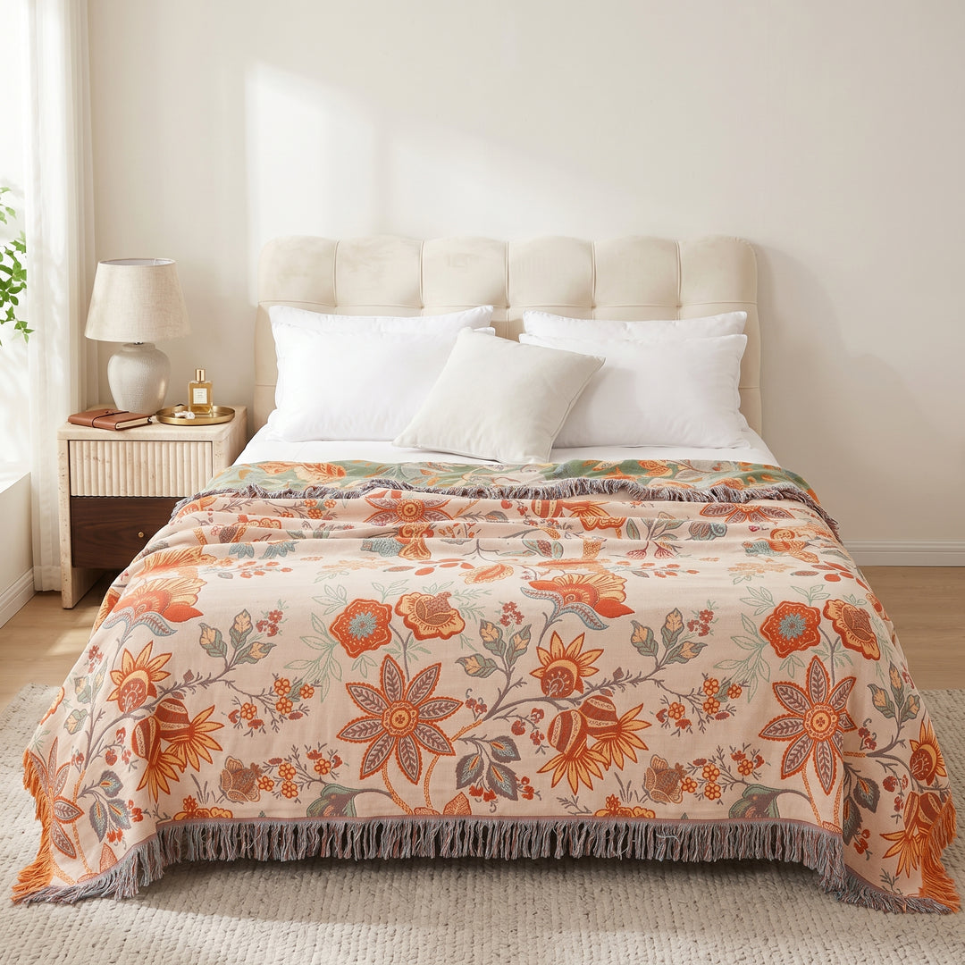 Willow Haven Cotton Throw Blanket