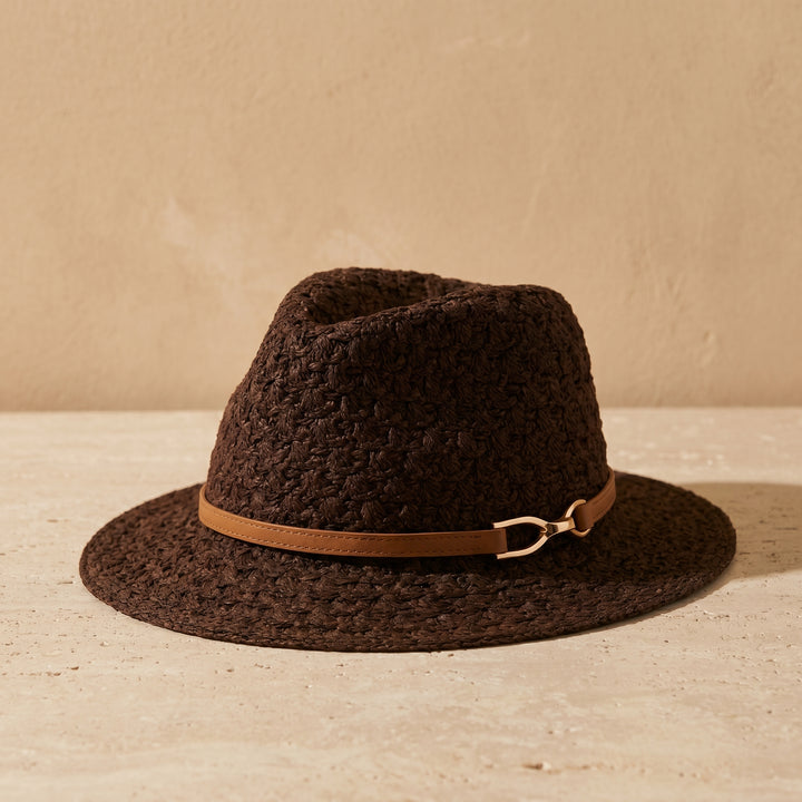 Maribel Braided Fedora Hat