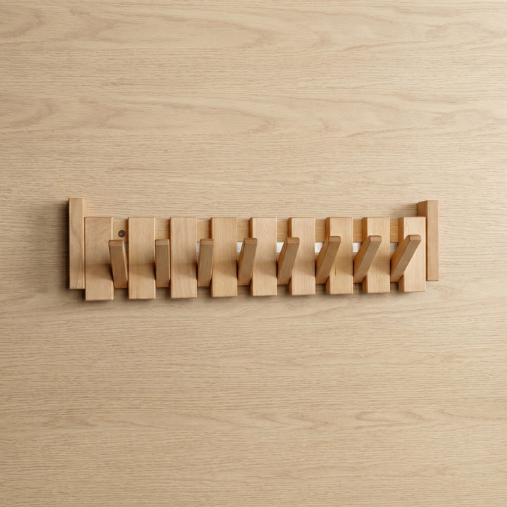 Ashton Mercer Folding Wall Hook Rack