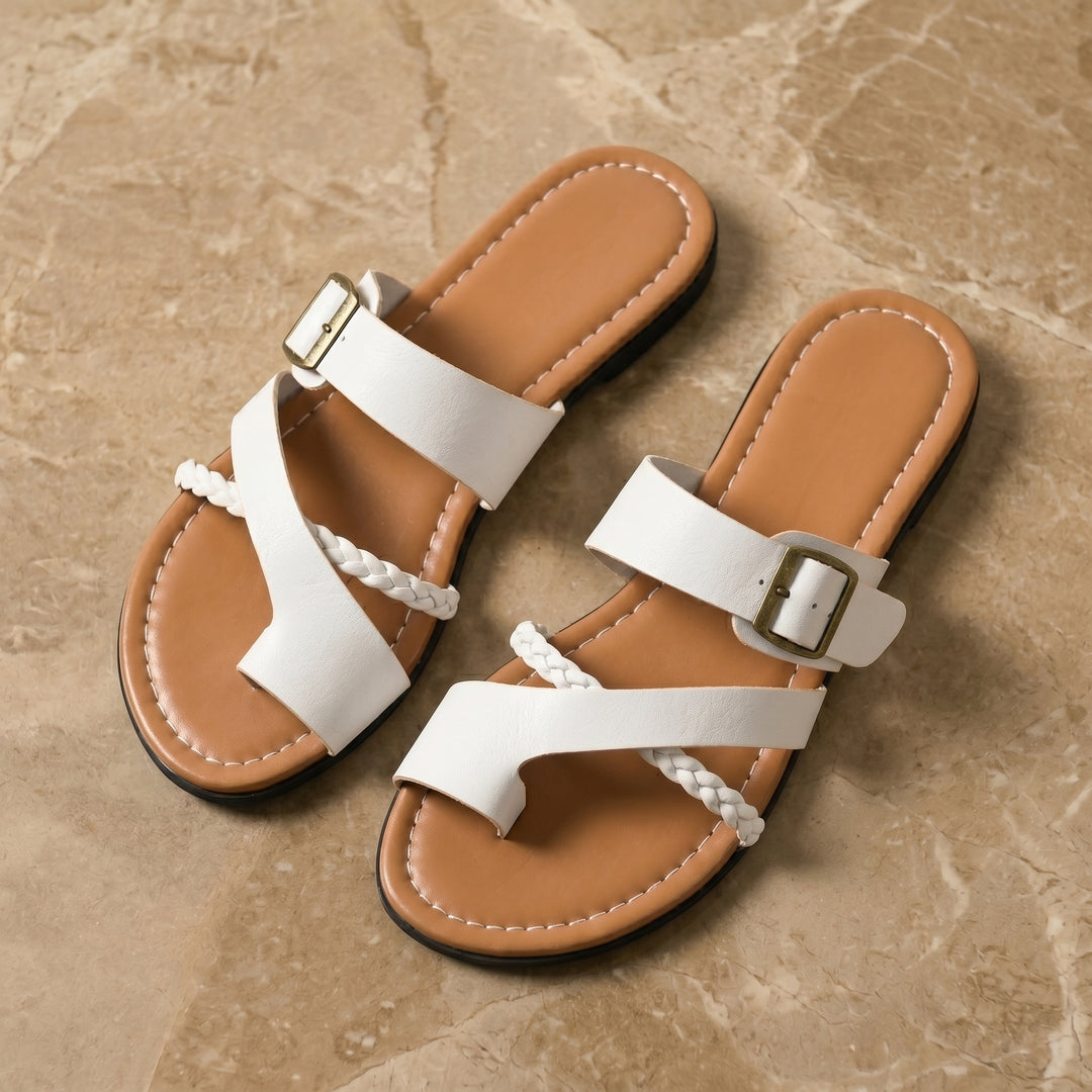 Sienna Leather Strap Sandals