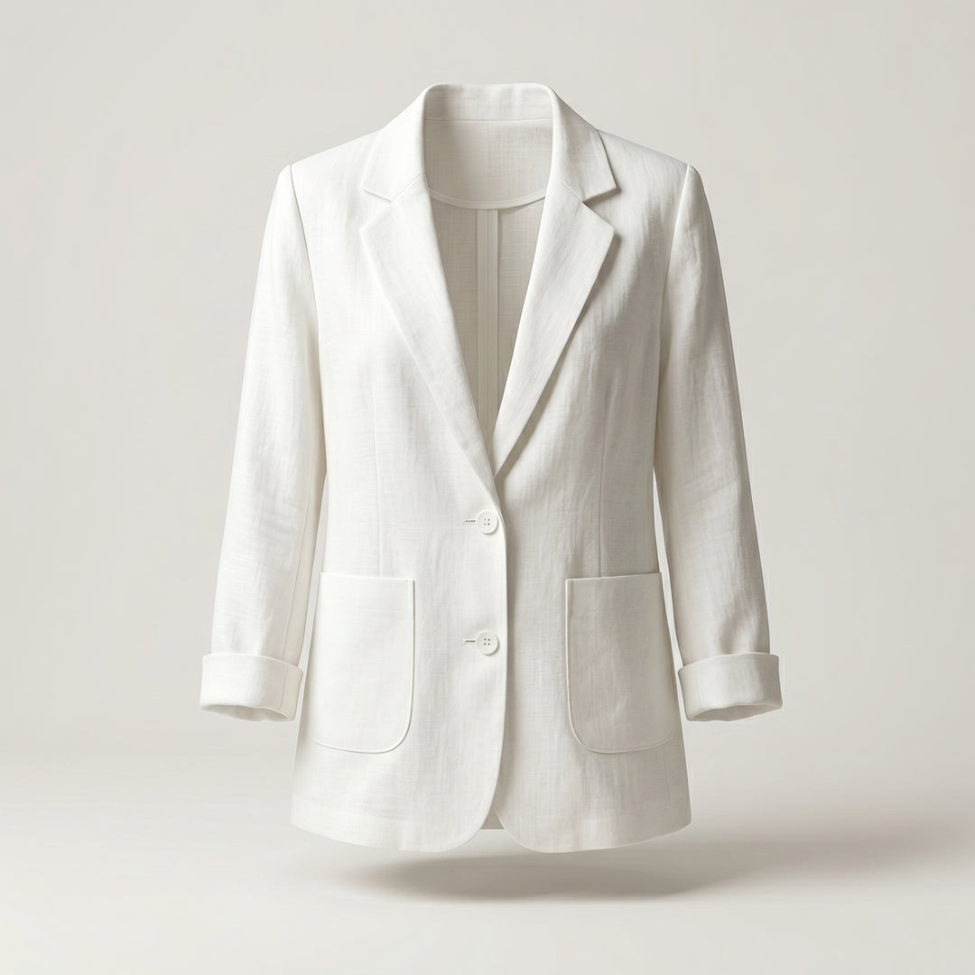 Elowen Hart Linen Blend Summer Blazer