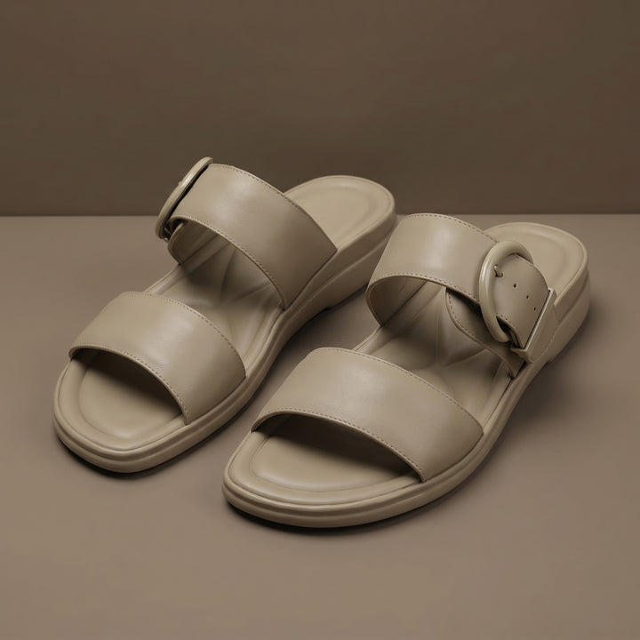 Savannah Comfort Buckle Slides