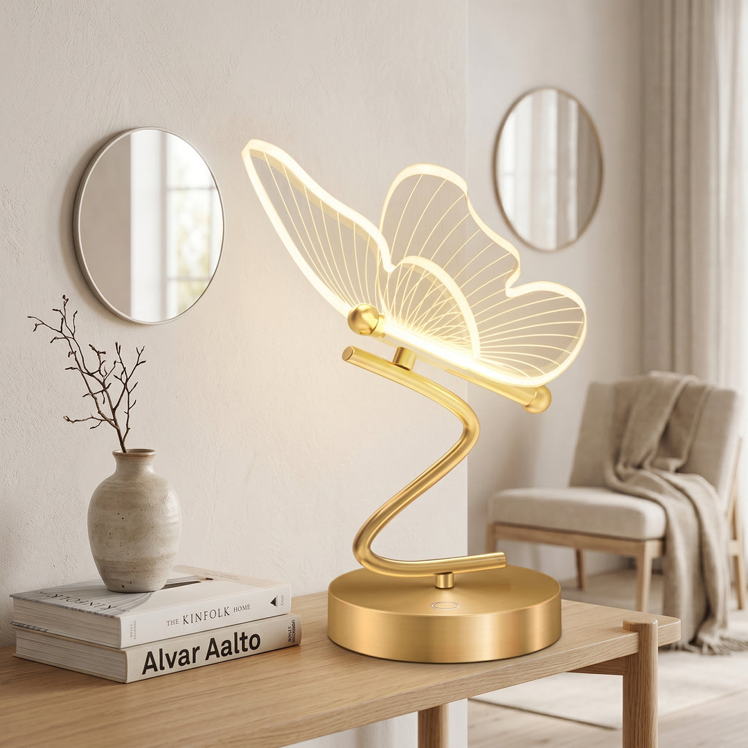 Celeste Rowan Butterfly Glow Table Lamp