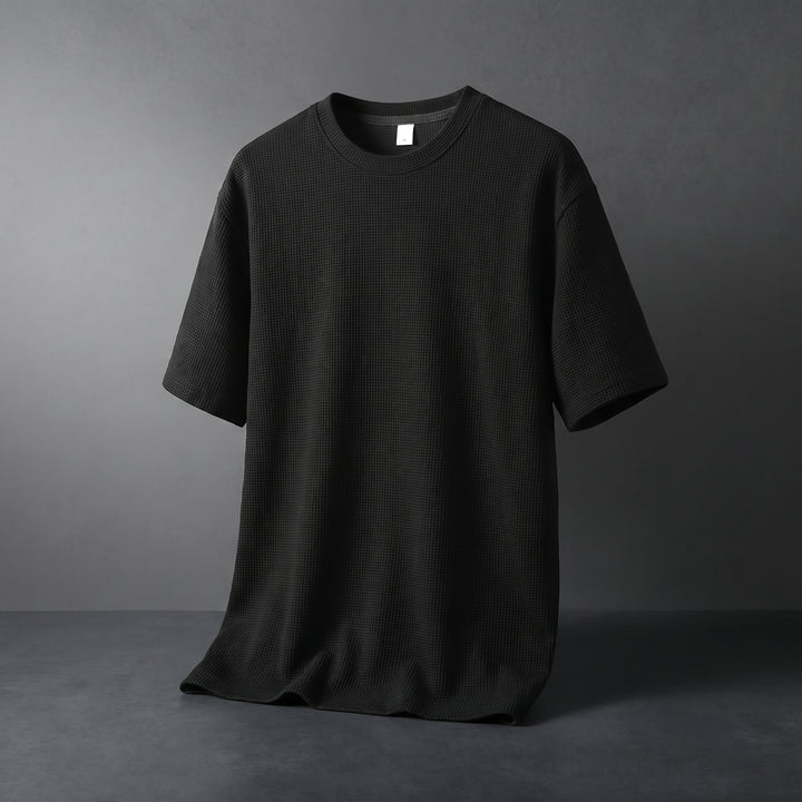 Adrian Waffle Crew Neck T-Shirt