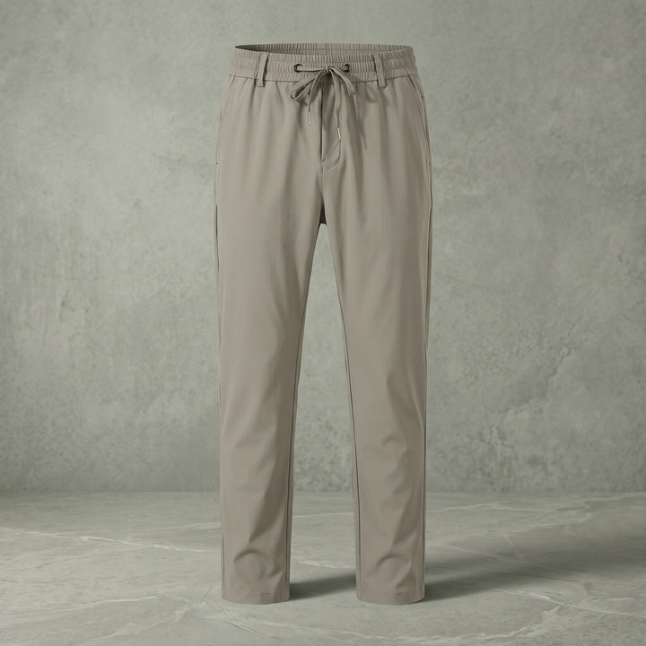 Asher Stretch Drawstring Trousers