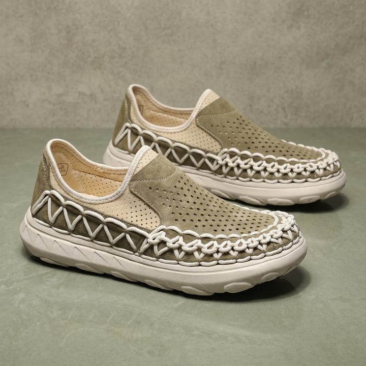 Milan Woven Slip On Casual Shoe