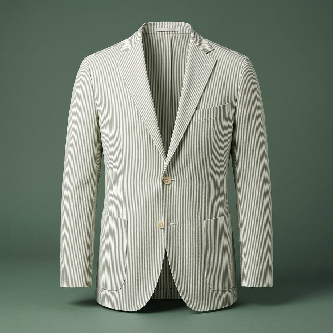 Beckett Seersucker Summer Blazer