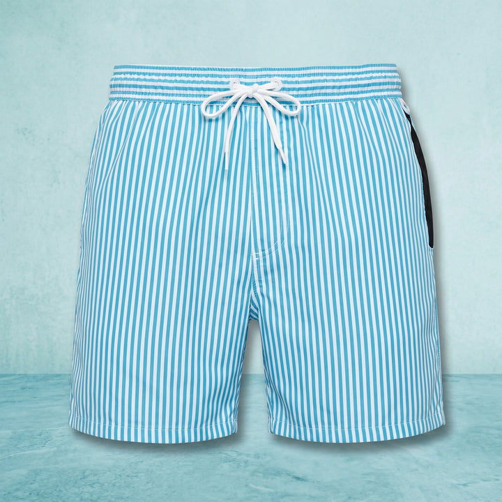 Damon Striped Swim Shorts