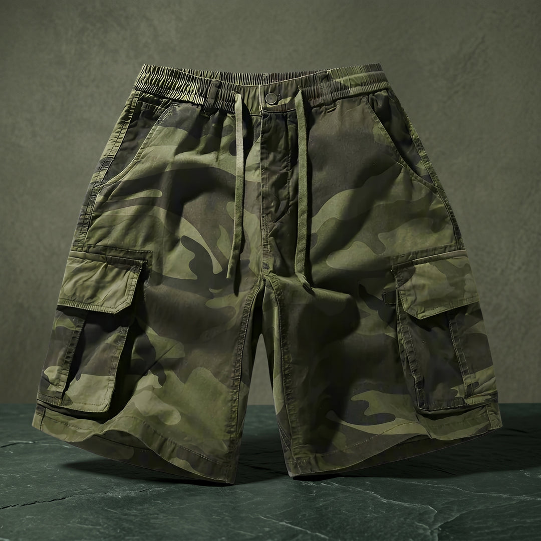 Ridgeway Camo Utility Cargo Shorts