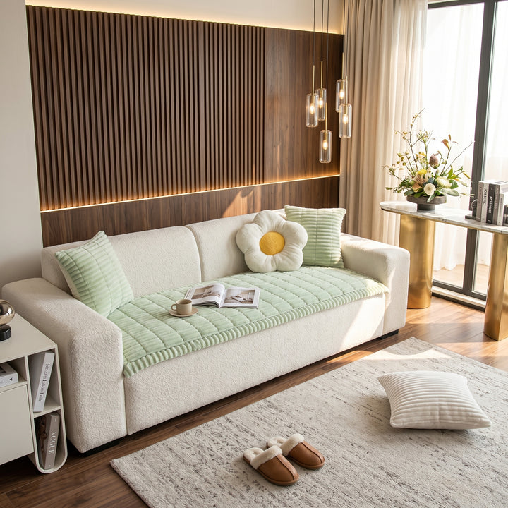 Serena Willow Quilted Sofa Protector