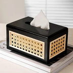 Raya Rattan Tissue Box Cover