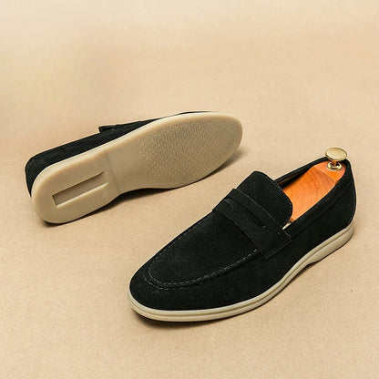 Monaco Suede Loafers
