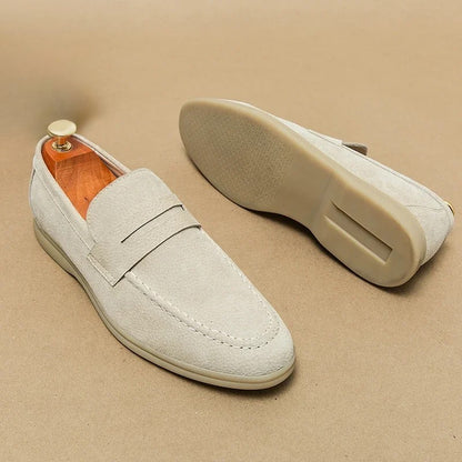Monaco Suede Loafers