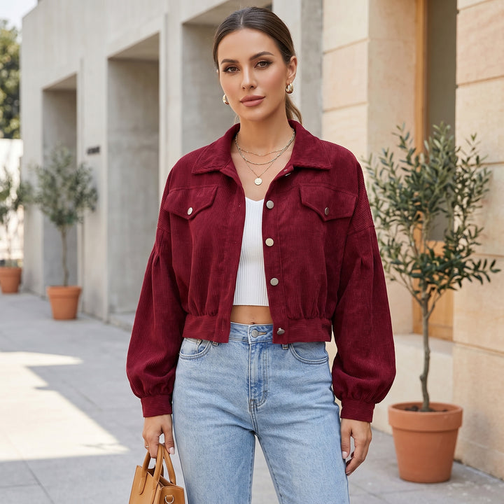 Ashbourne Cropped Corduroy Jacket