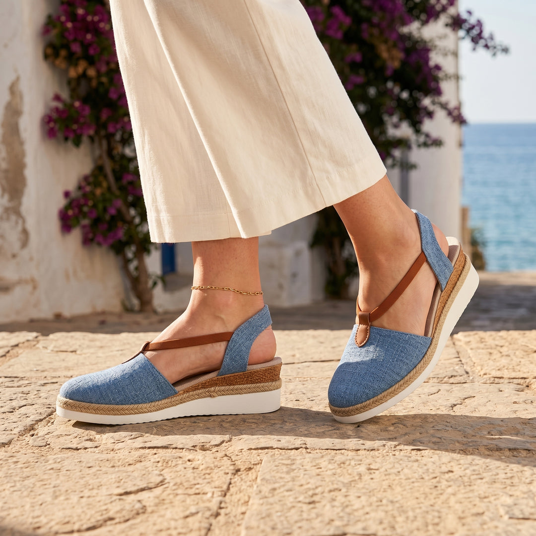 Harper Espadrille Slingback Sandals