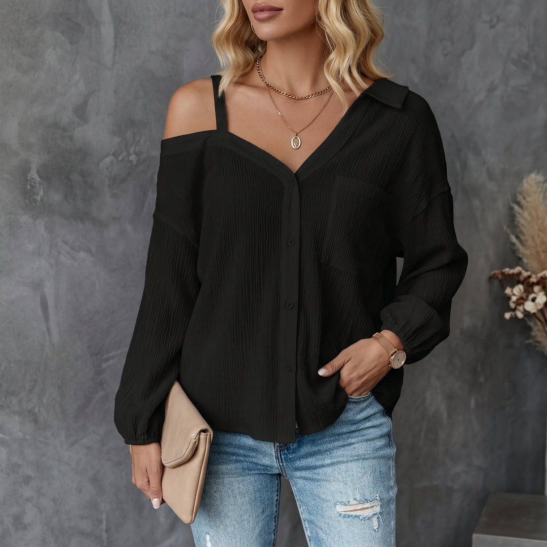Isabella Breeze One Shoulder Blouse