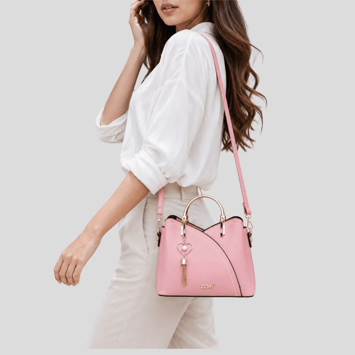 Isabella Colorblock Handle Bag
