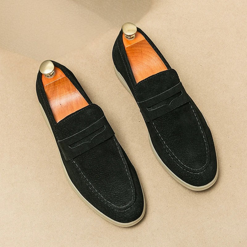 Monaco Suede Loafers