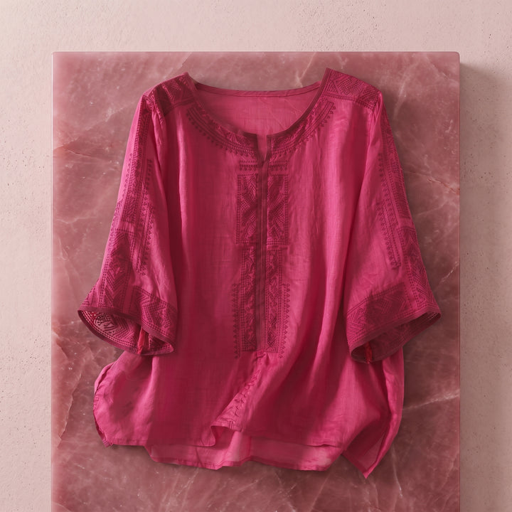 Aneesa Ornate Embroidered Blouse