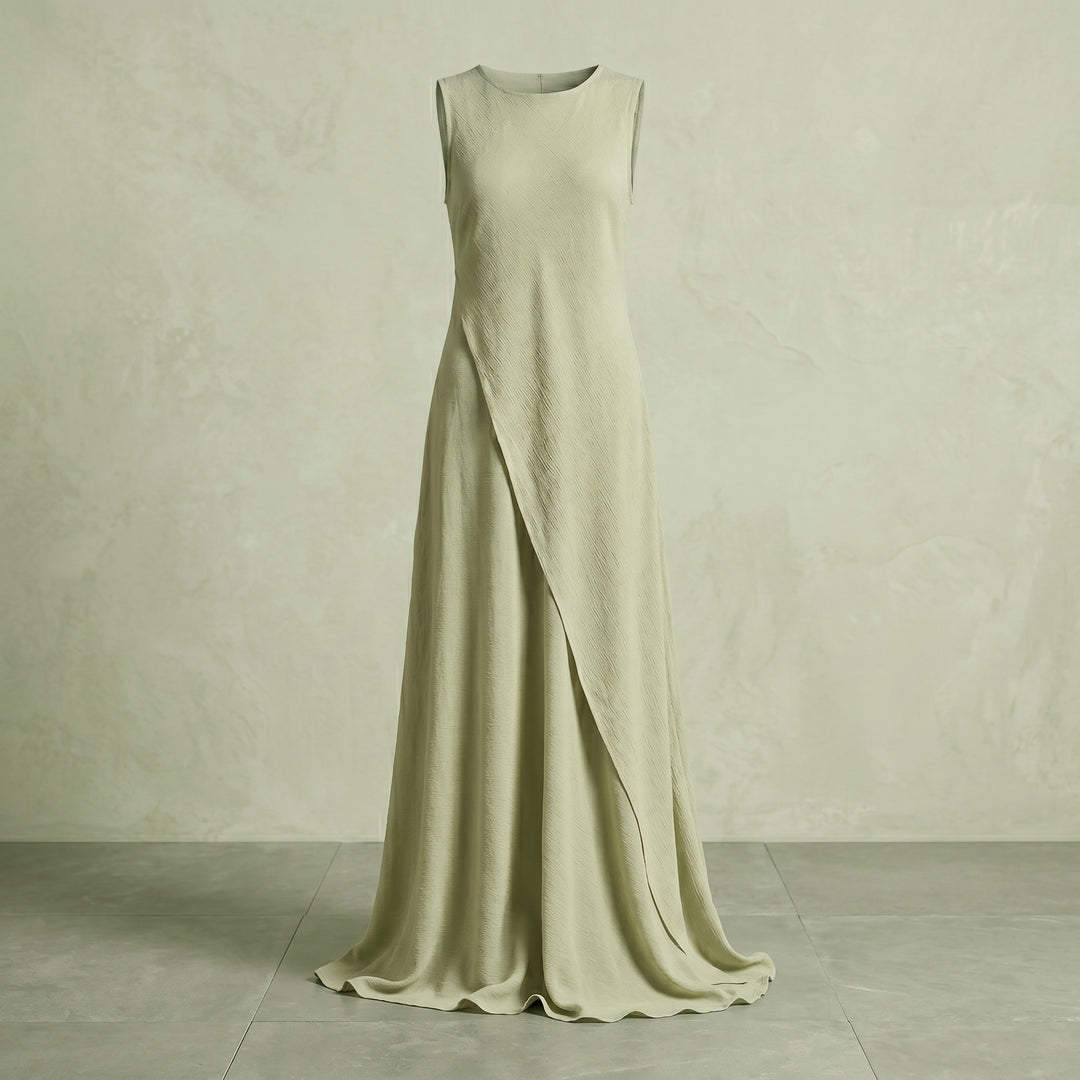 Nadia Asymmetric Maxi Dress