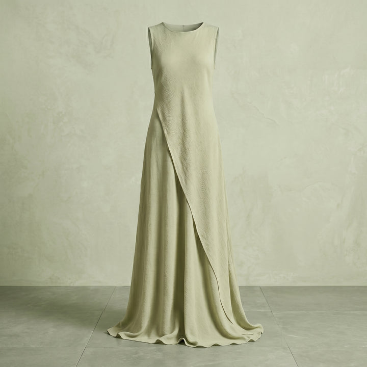 Nadia Asymmetric Maxi Dress