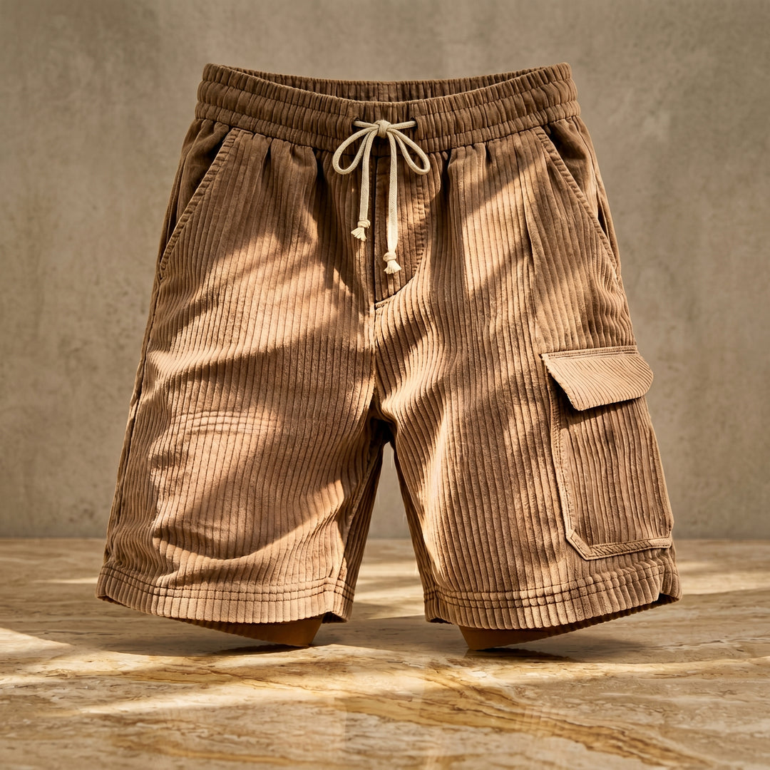 Hermosa Corduroy Cargo Shorts