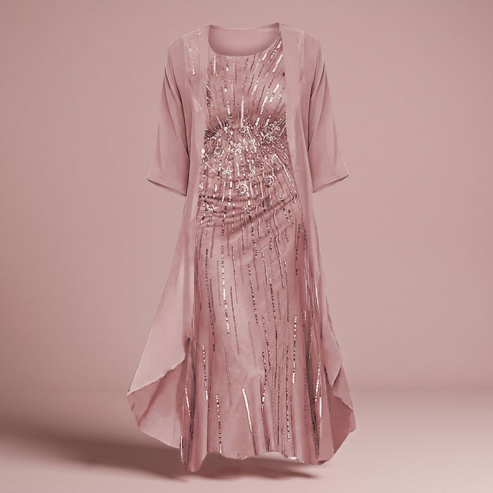 Celeste Monroe Layered Floral Dress