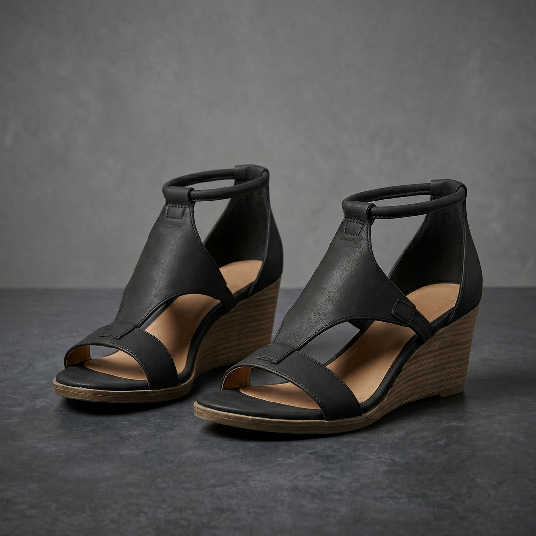 Harper Comfort Wedge Sandals