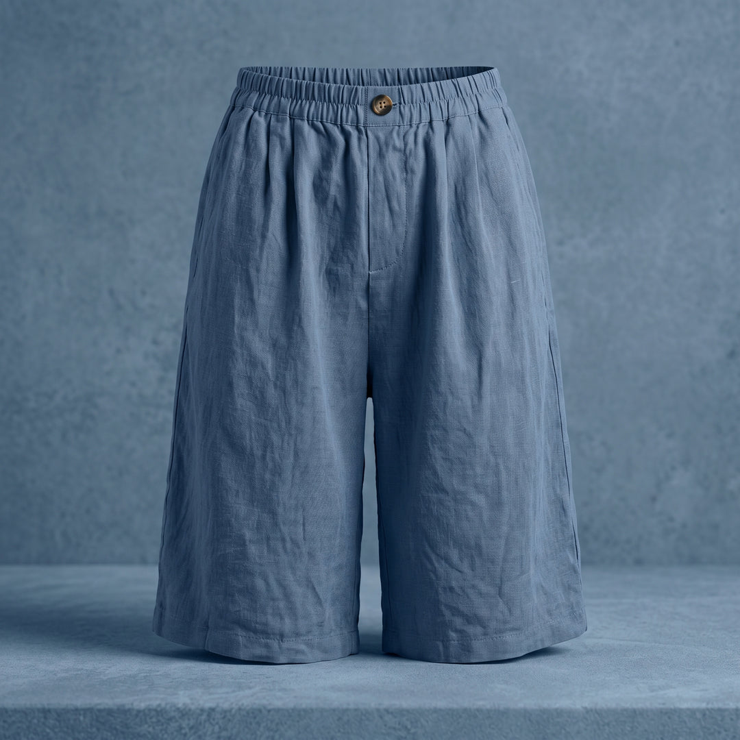 Olivia Breeze Linen Shorts