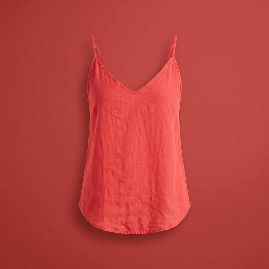 Natalie Brooks Linen Cami Top