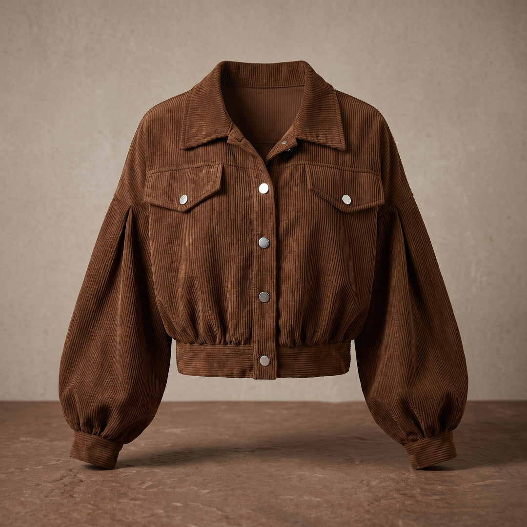 Ashbourne Cropped Corduroy Jacket