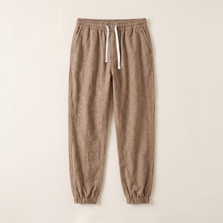 Elliot Hayes Linen Jogger Trousers
