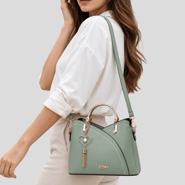 Isabella Colorblock Handle Bag