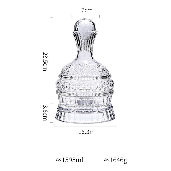 Winston Cut Crystal Decanter