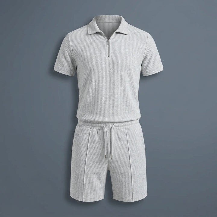 Harlow Zip Polo Lounge Set