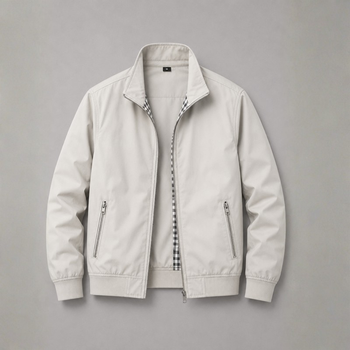 Julian Stand Collar Zip Jacket