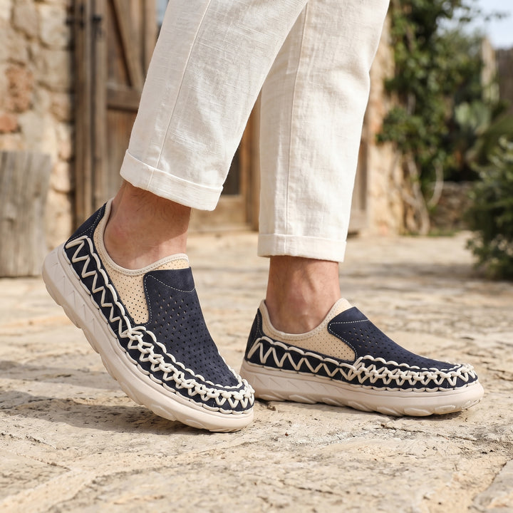 Milan Woven Slip On Casual Shoe