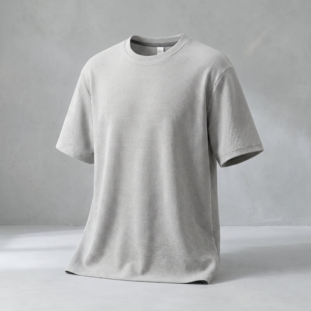 Adrian Waffle Crew Neck T-Shirt