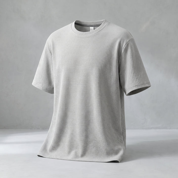 Adrian Waffle Crew Neck T-Shirt