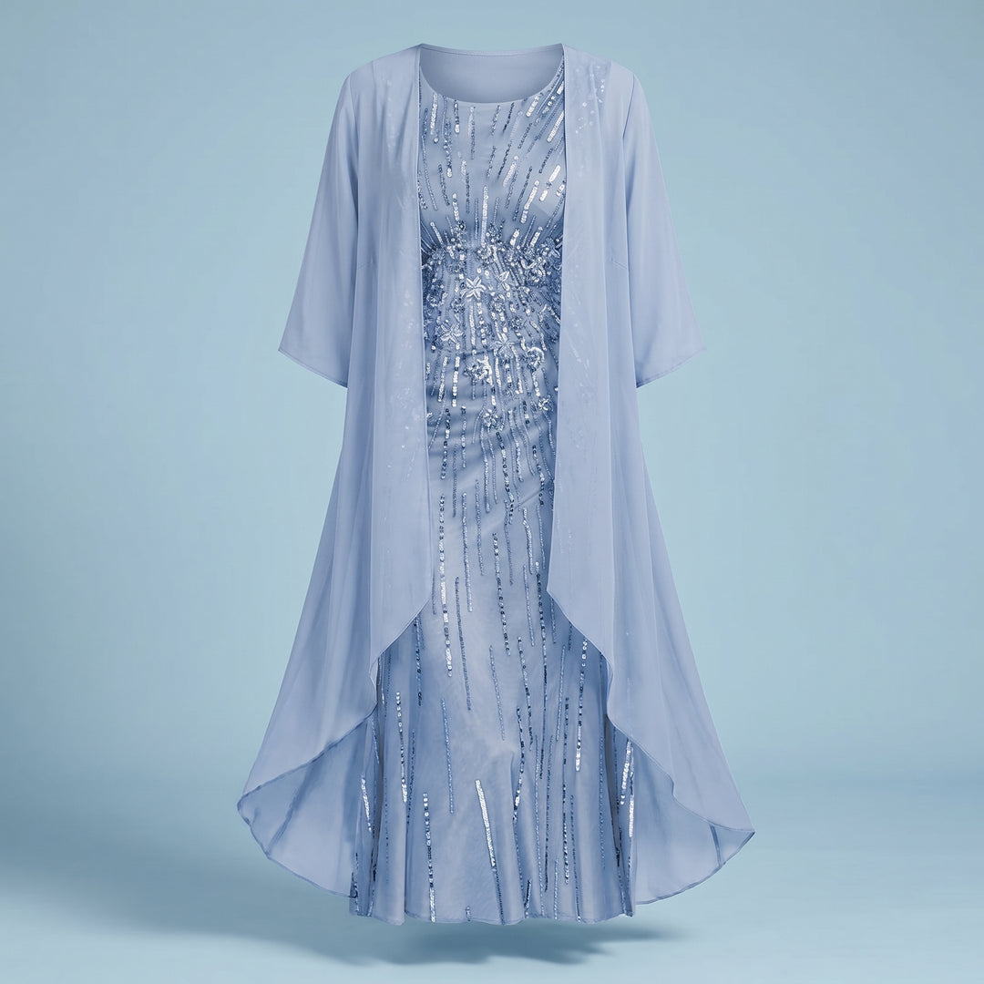 Celeste Monroe Layered Floral Dress