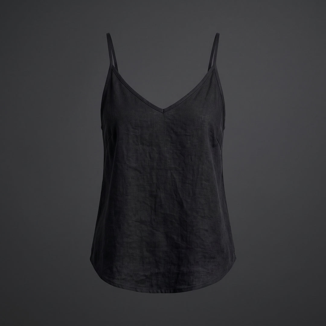 Natalie Brooks Linen Cami Top