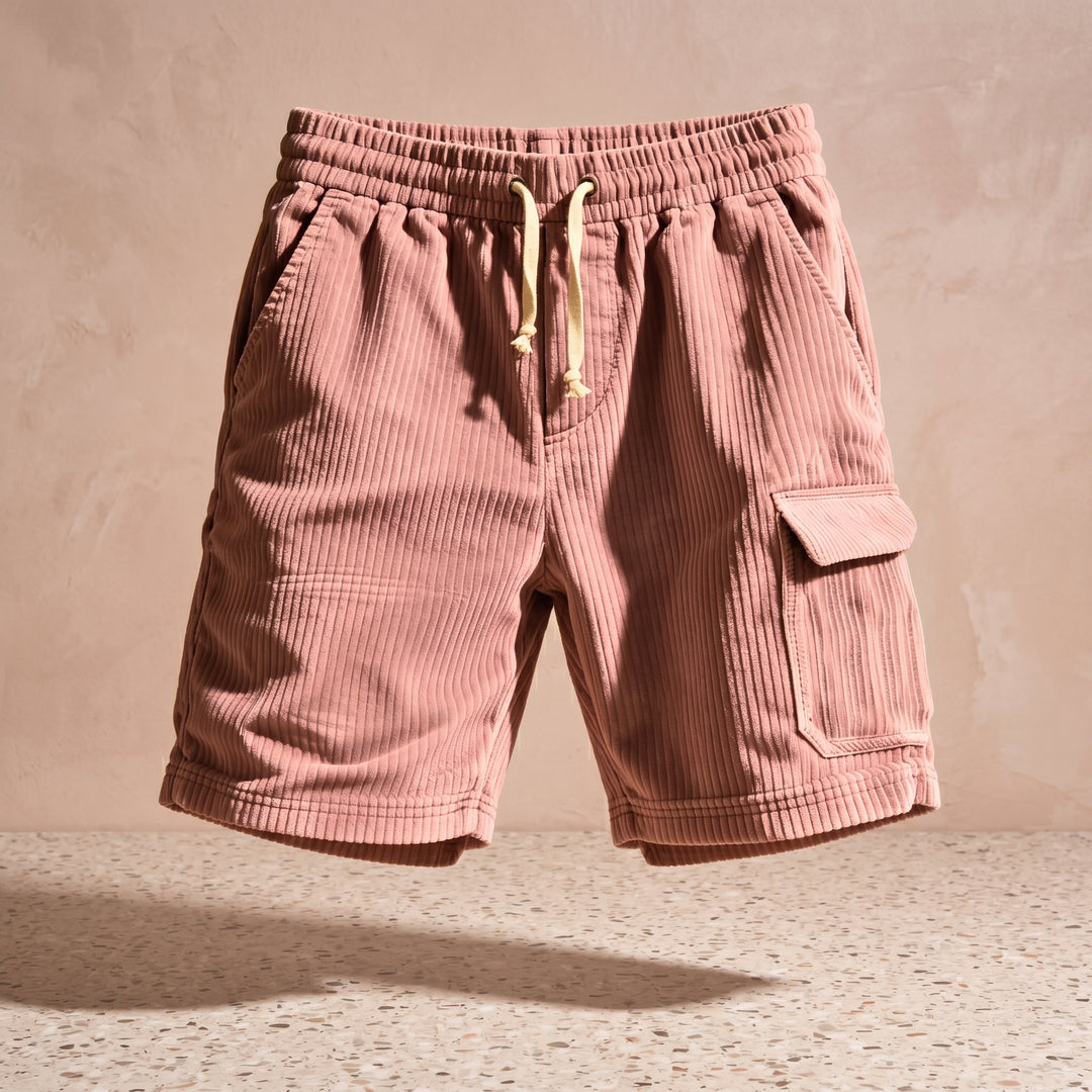 Hermosa Corduroy Cargo Shorts