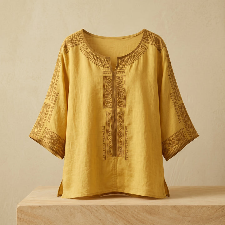Aneesa Ornate Embroidered Blouse