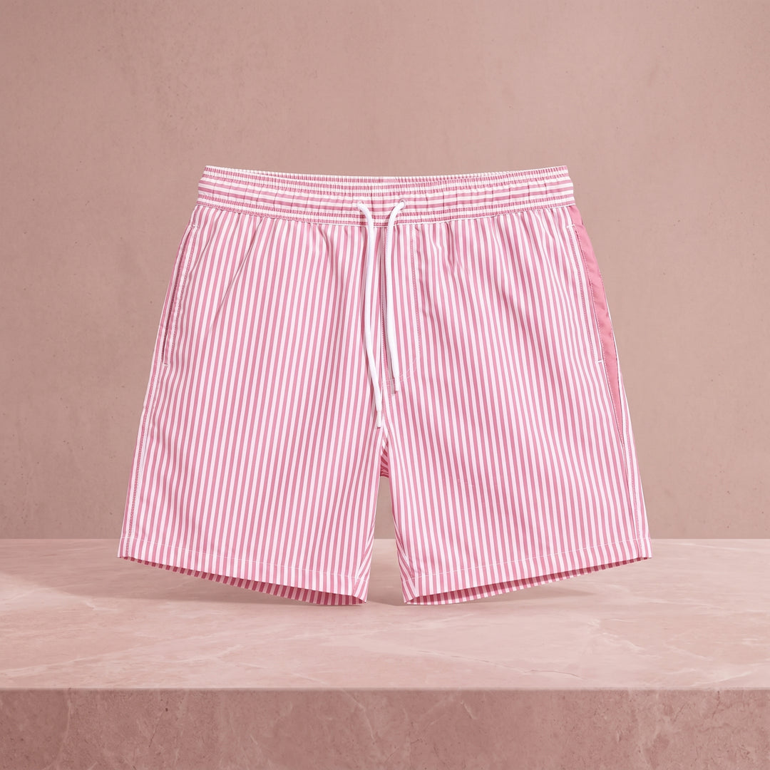 Damon Striped Swim Shorts