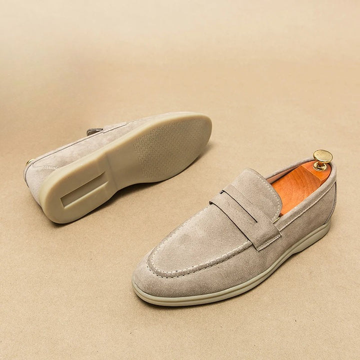 Monaco Suede Loafers