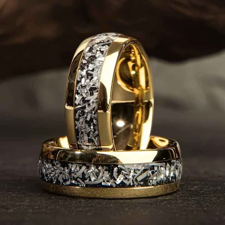 Ethan | Unisex Textured Statement Rings