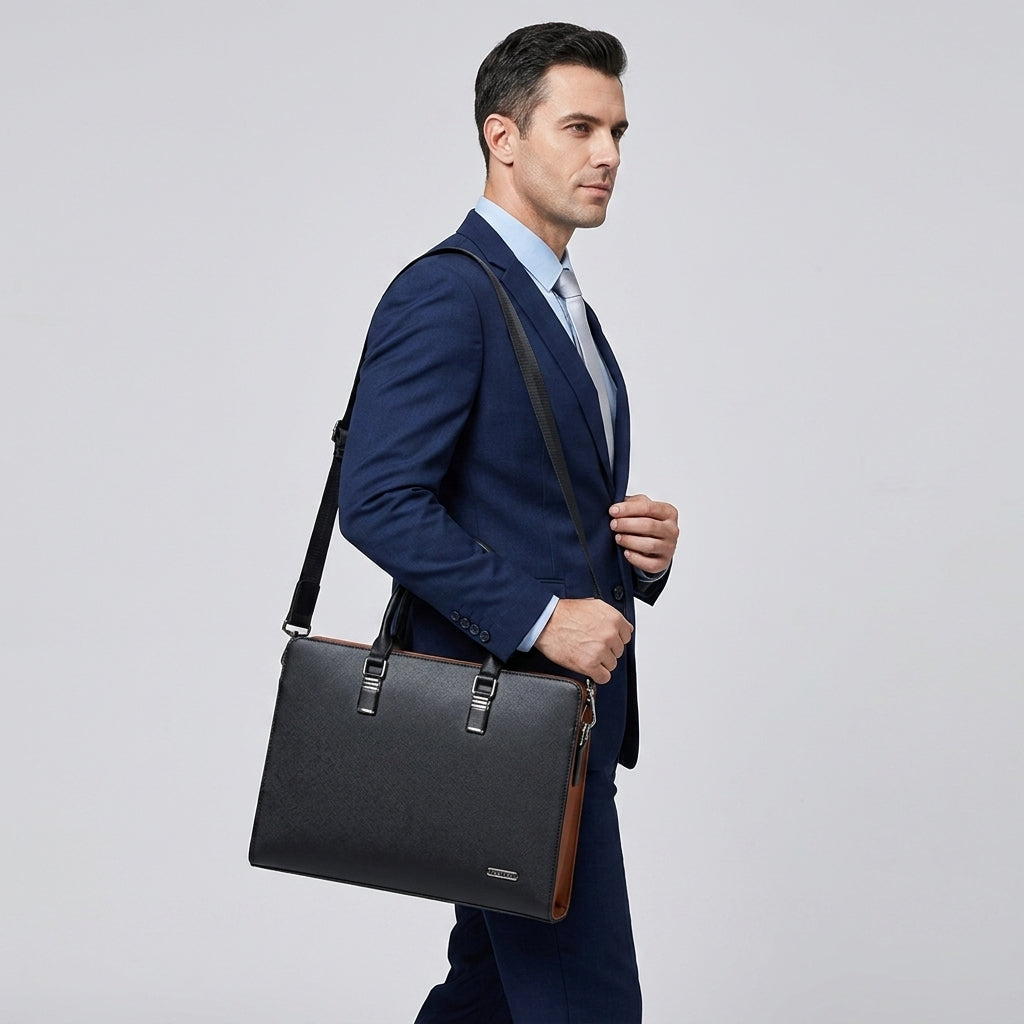 Harrison Executive Leather Briefcase