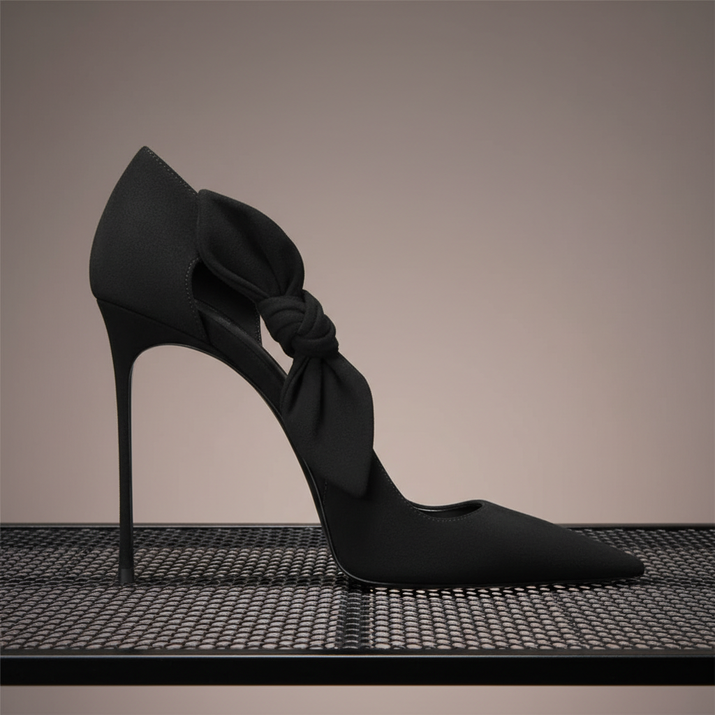 Valentina Suede Stiletto